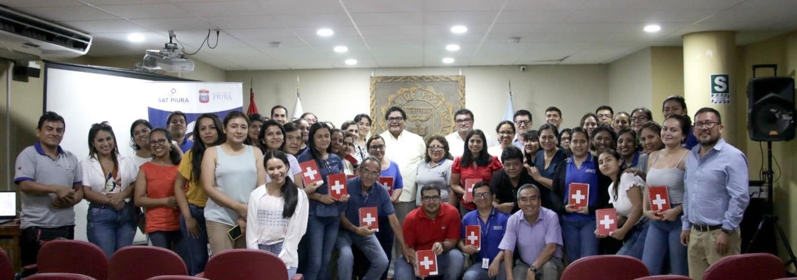 Profesionales del SATP en la clausura del curso